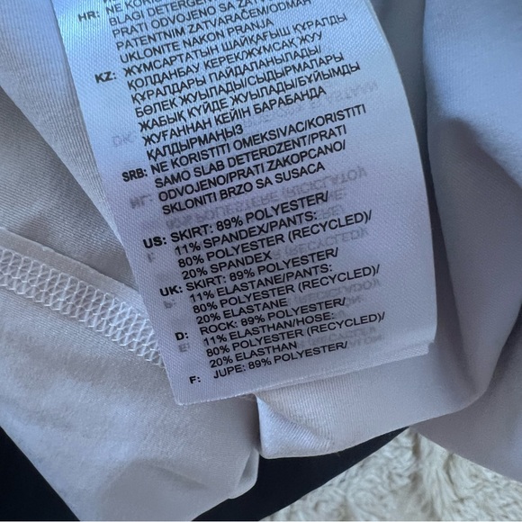 Adidas Golf Performance Compression Perforated Color Pop Skort Skirt - Picture 2 of 7